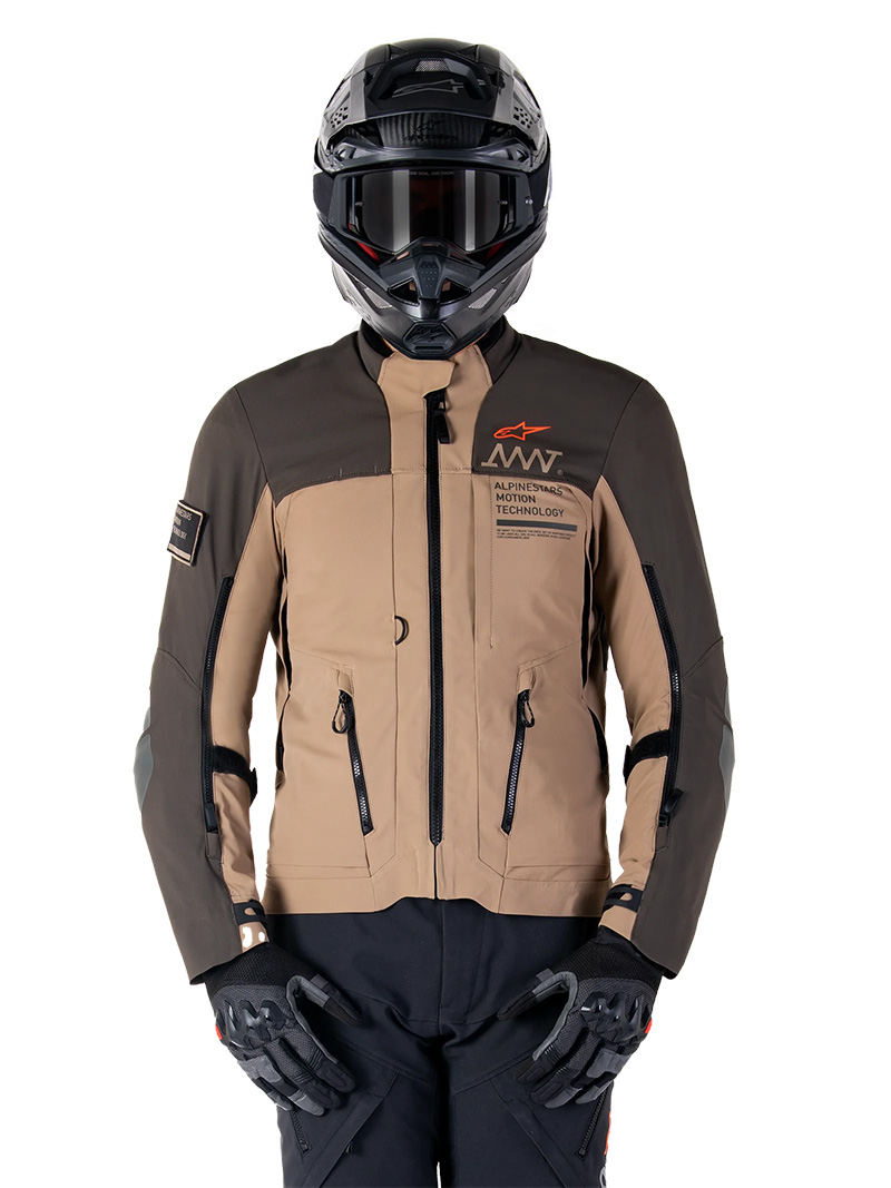 Alpinestars AMT-8 Stretch Drystar XF jacket in studio